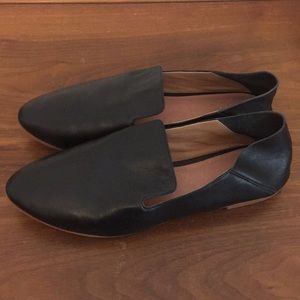 Halogen leather mules / flats